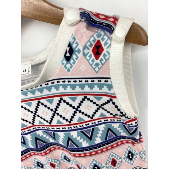 Handmade sleeveless tank baby romper one-piece playsuit NEW size 18 months - Picture 2 of 4